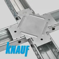 ПП-соединитель профиля одноуровневый 60/27 Кнауф для монтажа профилей, оцинкованная сталь