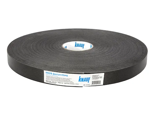 Лента Дихтунгсбанд 30 м х 30 мм для звукоизоляции стыков, полиуретан